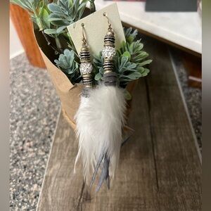 Handmade Feather Earrings